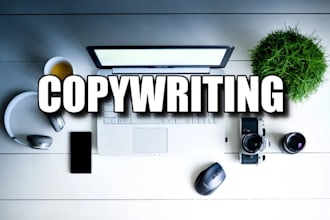 do professional copywriting for your website or print ad