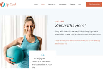 do wix website design, wix redesign, wix landing page