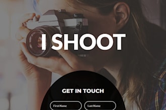 design highly converting showit website showit photography website showit custom