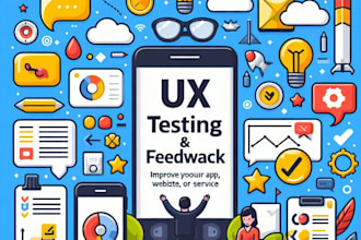 conduct UX testing and provide honest feedback on your app, website, or service