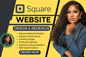 square website design square website redesign square online store design square