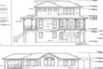 draw architectural ,blueprint set with chief architect cad for city permit