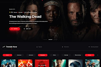 build live streaming app iptv app, smart tv app, vod app with subscription