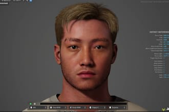 create stunning 3d realistic metahuman character in unreal engine