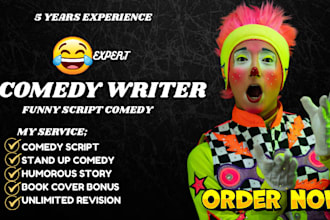 write comedy script, comedy script writer, comedy story, funny script, memes