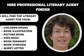 find literary agent for children book fiction story picture book movie script
