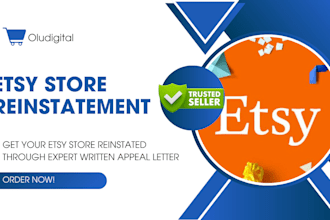 reinstate suspended etsy account, etsy reopen with appeal letter