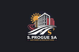 design building and construction logo for you