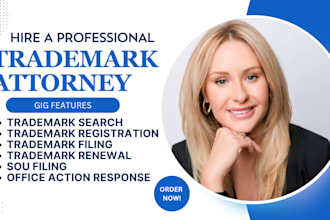 search and file your trademark application as your trademark attorney