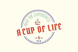 design tea cafe and restaurant logo