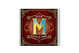 design super exceptional masala soda and business logo