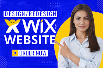 do wix website, redesign wix, website development or wix online store
