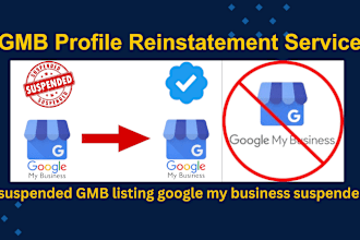 provide fast and effective gmb profile reinstatement service