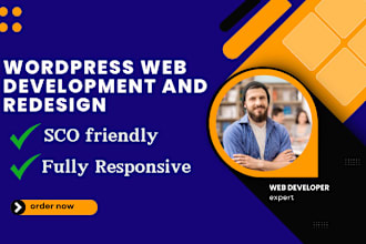 build wordpress or rebuild website and customize wordpress in 24 hours