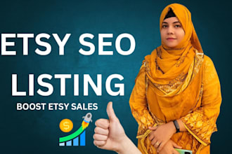 do advanced etsy SEO listing product top ranking boost sales