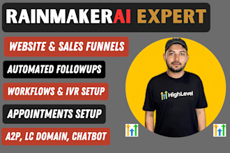 automate your business with rainmakerai funnels automation and ai bot