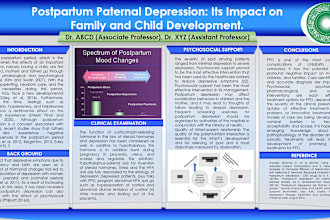 design and arrange your eposter in power point slide