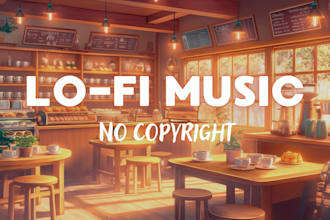 produce chill lofi beat with no copyright