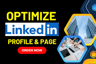 upgrade linkedin profile optimization or revamp it and create a business page