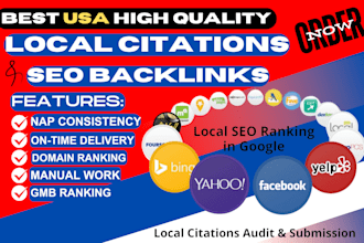 do best USA local citations and directories for local business SEO
