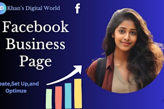 do facebook business page create, set up and optimization