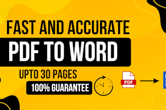 transcribe your document PDF or image to text in 24 hours