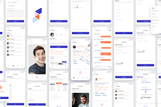 design your app UX UI and interactive prototype