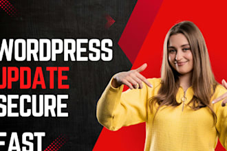provide maintenance services with monthly wordpress