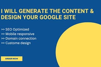 google sites, simple website domain name hosting and seo, connect domain