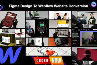 design webflow website, figma to webflow