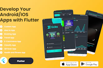 build quality android and IOS apps for your business on flutter