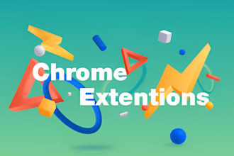 create chrome extension, web scraping, web automation, open ai, javascript react