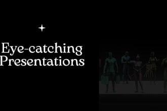 create and design custom PPT presentations and pitch decks for your brand