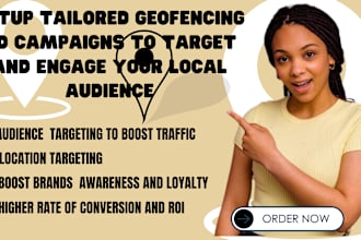 setup geofencing ads to target event location to increase conference awareness