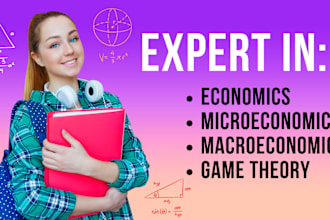 tutor macroeconomics, microeconomics, game theory