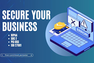 implement cyber security for pci, hipaa, iso 27001 and soc 2