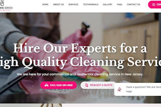 design pressure washing, junk, cleaning, painting, handyman service website