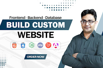 build or rebuild custom website