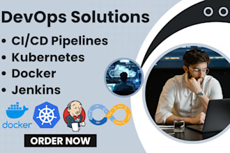 be your devops engineer for docker, kubernetes, AWS, gcp and deployment services