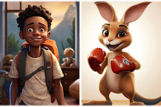 illustrate children story book illustration for amazon KDP