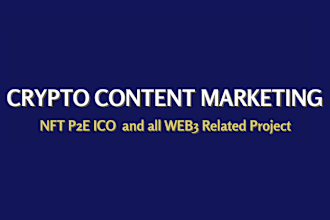 do content marketing for your nft memecoin p2e defi presale web3 game ico on x