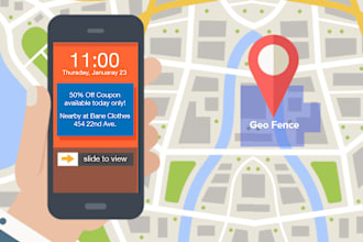 set up an hypertarget geofencing ad for your business