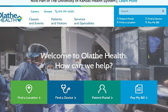 design medical spa, medical website, pharmacy, clinic, chiropractor website
