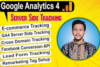 set up google analytics 4, fix meta facebook pixel and and conversion api issues