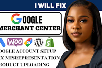 fix google merchant center suspension and mispresentation issues