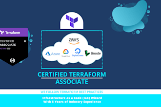 be your terraform expert for AWS, azure and digitalocean