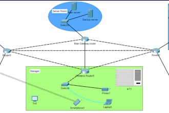 do cisco packet tracer, gns3, router configuration assist with ccna, ccnp task