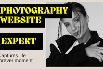 design photography website on portfolio,zenfolio showit, pixieset with booking