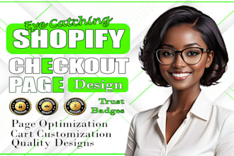 design shopify checkout page, shopify store clone , design and redesign