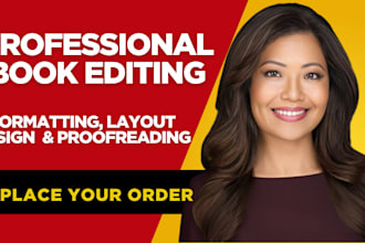 develop proofread format layout design cookbook, christian, and children ebook